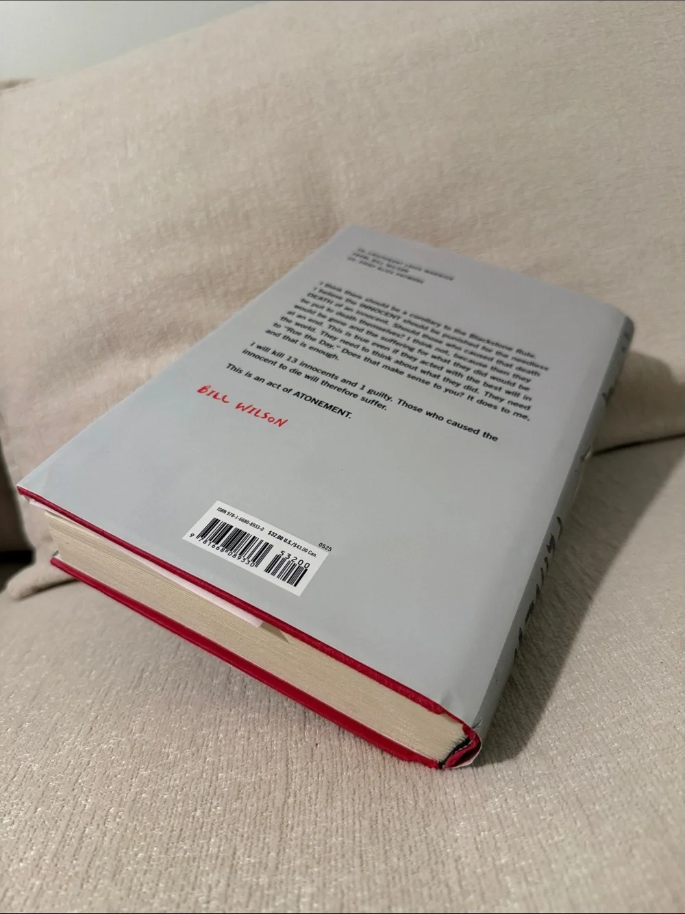 Stephen King Never Flinch Hardcover - Silver